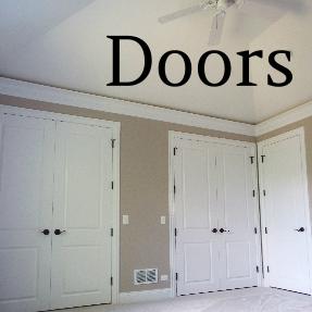 D.F. Painting paints all of your home's doors 