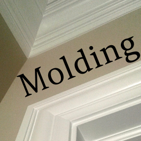 D.F. Painting paints all your home's molding, trim, and millwork 